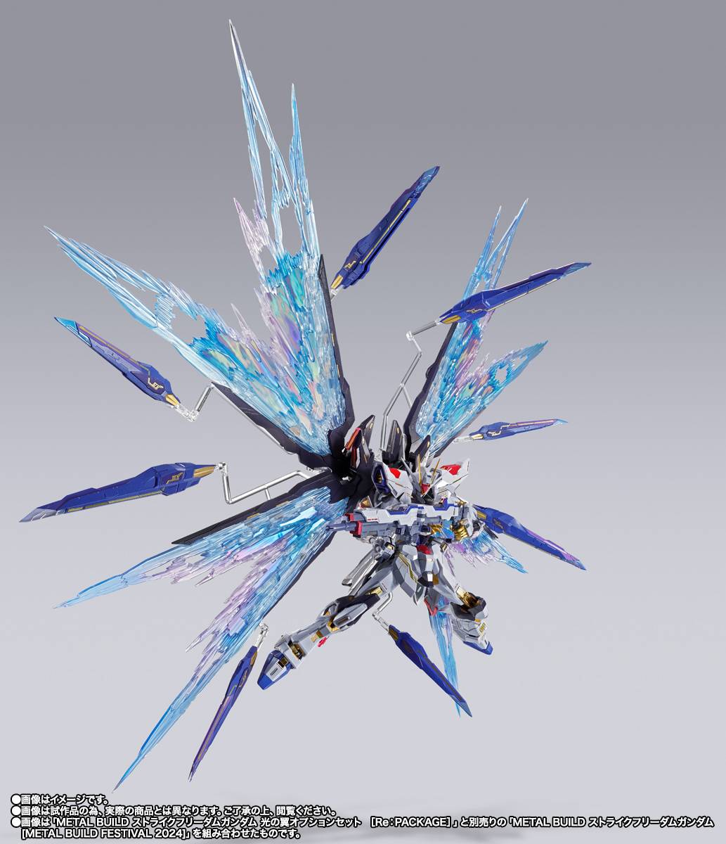 METAL BUILD Strike FREEDOM GUNDAM Wings of Light Option Set [Re:PACKAGE]  Mobile Suit Gundam Seed